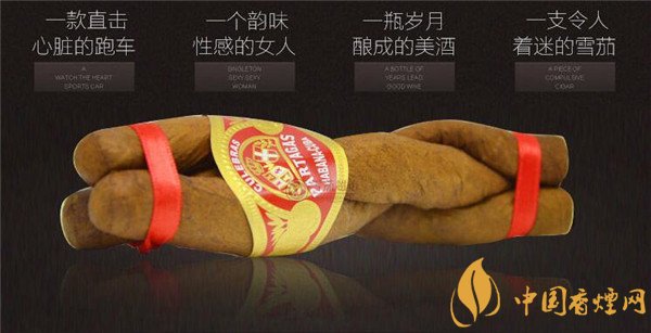 古巴雪茄(帕塔加斯麻花雪茄)價(jià)格表圖 帕塔加斯麻花雪茄多少錢(qián)