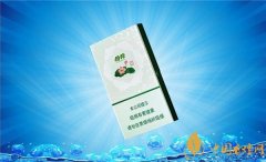 綠水青山鉆石細(xì)煙價(jià)格表和圖片 綠鉆石煙多少錢一包(100元)