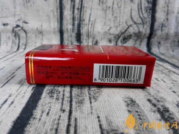 長白山軟紅香煙價格及外觀一覽 長白山軟紅香煙特點分析